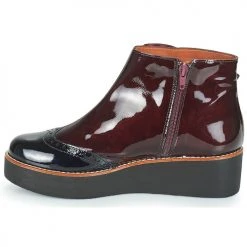 Meilleur prix ⌛ Chaussures Femme 🧨 Boots Fericelli JANDICI Bordeaux 👍 -Bottines Boutique 10352075 500 D