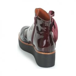 Meilleur prix ⌛ Chaussures Femme 🧨 Boots Fericelli JANDICI Bordeaux 👍 -Bottines Boutique 10352075 500 E