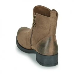 Tout neuf ✔️ Chaussures Femme ⭐ Boots Chattawak VAMP Taupe 🥰 -Bottines Boutique 15479174 500 E