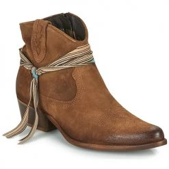 Acheter 😀 Chaussures Femme Boots Felmini SERRAJE Marron 🥰