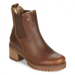 Coupon ✔️ Chaussures Femme Bottines Panama Jack PIA Marron 😉