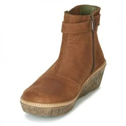 Coupon 🎉 Chaussures Femme Boots El Naturalista MYTH YGGDRASIL Marron 🔔 -Bottines Boutique 15523776 500 C