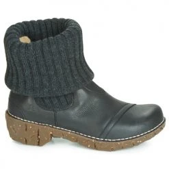 Grosses soldes ❤️ Chaussures Femme 🎉 Boots El Naturalista YGGDRASIL Noir ✔️ -Bottines Boutique 15523788 500 B