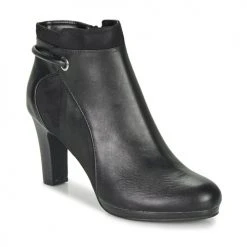 Tout neuf 🧨 Chaussures Femme Bottines Moony Mood FAZIOME Noir 🛒