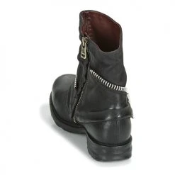 Offres 😍 Chaussures Femme Boots Airstep / A.S.98 SAINT EC ZIP NEW Noir 🎁 -Bottines Boutique 15570474 500 E