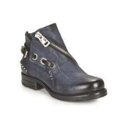 Budget 🥰 Chaussures Femme Boots Airstep / A.S.98 SAINT EC CLOU Marine 😉