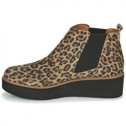 Sortie ✨ Chaussures Femme 😀 Boots Fericelli LORNA Marron ⌛ -Bottines Boutique 15651695 500 D