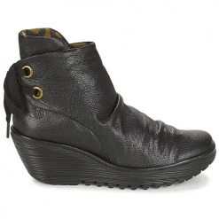 Top 10 🤩 Chaussures Femme Bottines Fly London YAMA Noir 😉 -Bottines Boutique 1756231 500 B