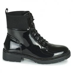 Promo 😍 Chaussures Femme ⌛ Boots Les Petites Bombes AMBELLINE Noir ❤️ -Bottines Boutique 17659010 500 B