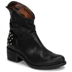 Acheter ❤️ Chaussures Femme Boots Airstep / A.S.98 OPEA STUDS Noir 🎁