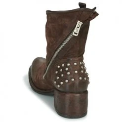 Top 10 😍 Chaussures Femme Bottines Airstep / A.S.98 OPEA STUDS Marron ✔️ -Bottines Boutique 17677159 500 E