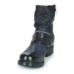 Bon marché ❤️ Chaussures Femme ✨ Boots Airstep / A.S.98 SAINT EC ZIP NEW Bleu 👏 -Bottines Boutique 17677167 500 C