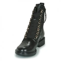 Coupon 👏 Chaussures Femme Boots Mjus CAFE CHAIN Noir 🤩 -Bottines Boutique 17677592 500 C