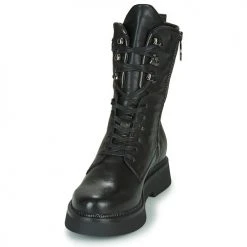 Le moins cher ✨ Chaussures Femme Boots Mjus TRIPLE ZIP Noir 😀 -Bottines Boutique 17677599 500 C