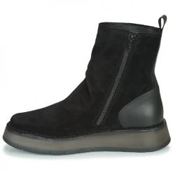 Coupon 🌟 Chaussures Femme Boots Fly London RENO Noir 🧨 -Bottines Boutique 17683309 500 D