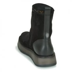 Coupon 🌟 Chaussures Femme Boots Fly London RENO Noir 🧨 -Bottines Boutique 17683309 500 E