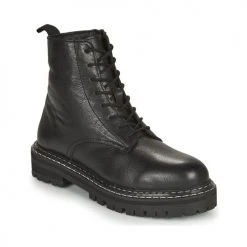 Le moins cher 🌟 Chaussures Femme Boots Les Tropéziennes par M Belarbi REINE Noir 😍