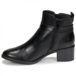 Grosses soldes 🎁 Chaussures Femme Bottines Tamaris PAULETTA Noir ⌛ -Bottines Boutique 17690660 500 D
