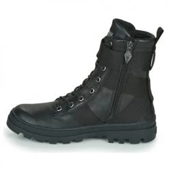 Meilleure affaire ⭐ Chaussures Femme ✔️ Boots Palladium PALLABOSSE TACT STL Noir ⌛ -Bottines Boutique 17755350 500 D