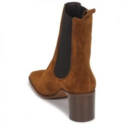 Nouveau 🛒 Chaussures Femme Bottines Jonak BERGAMOTE Marron ✔️ -Bottines Boutique 17787999 500 E