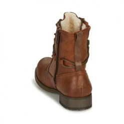 Acheter ❤️ Chaussures Femme Boots Mustang 1139630 Cognac 🌟 -Bottines Boutique 17844372 500 E