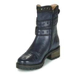 Le moins cher ✨ Chaussures Femme Boots Casta MERITA Bleu / Noir 💯 -Bottines Boutique 17864714 500 C