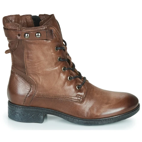 Remise 👏 Chaussures Femme 🌟 Boots Dream in Green NELATINE Marron ✔️ 4 Remise 👏 Chaussures Femme 🌟 Boots Dream in Green NELATINE Marron ✔️ – Image 2