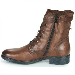 Remise 👏 Chaussures Femme 🌟 Boots Dream in Green NELATINE Marron ✔️ 10 Remise 👏 Chaussures Femme 🌟 Boots Dream in Green NELATINE Marron ✔️ -Bottines Boutique 17947454 500 D