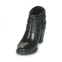 Acheter ✨ Chaussures Femme Low 👍 boots Dream in Green NEGUS Noir ⭐ -Bottines Boutique 17947490 500 C