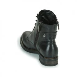 Grosses soldes ✨ Chaussures Femme 👍 Boots Casual Attitude NUNAISE Noir 😀 -Bottines Boutique 17956076 500 E