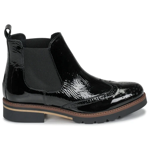 De gros ✔️ Chaussures Femme 🎉 Boots Betty London NAVA Noir vernis 😍 4 De gros ✔️ Chaussures Femme 🎉 Boots Betty London NAVA Noir vernis 😍 – Image 2