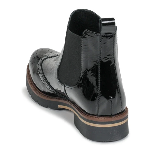 De gros ✔️ Chaussures Femme 🎉 Boots Betty London NAVA Noir vernis 😍 7 De gros ✔️ Chaussures Femme 🎉 Boots Betty London NAVA Noir vernis 😍 – Image 5