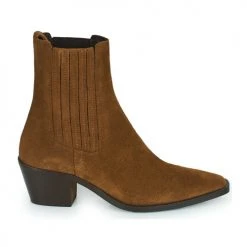 Promo ⌛ Chaussures Femme Bottines Jonak BIRMAN Marron 🎁 -Bottines Boutique 19815496 500 B