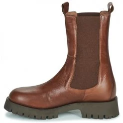 Meilleur prix 😍 Chaussures Femme Boots Jonak RIDLE Marron 🔥 -Bottines Boutique 19815503 500 D