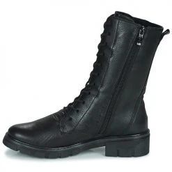 Promo ⌛ Chaussures Femme Boots Ara DOVER Noir 🎁 -Bottines Boutique 19829978 500 D