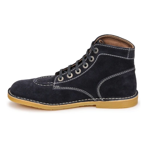 Offres 🎁 Chaussures Femme Boots Kickers ORILEGEND Marine 🎉 6 Offres 🎁 Chaussures Femme Boots Kickers ORILEGEND Marine 🎉 – Image 4