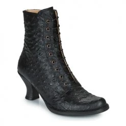 Promo 🛒 Chaussures Femme Bottines Neosens ROCOCO Noir ⌛