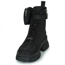 Remise 🛒 Chaussures Femme Boots Steve Madden TANKER-P Noir 👏 -Bottines Boutique 19901109 500 C