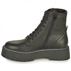 Remise 😉 Chaussures Femme Boots Steve Madden SKYLAR Noir 🎉 -Bottines Boutique 19901111 500 D