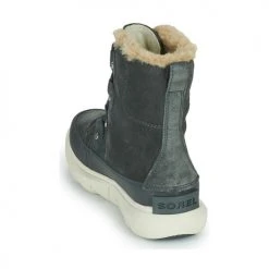 Meilleur prix 😉 Chaussures Femme Boots Sorel SOREL EXPLORER II JOAN FAUX FUR Gris 👏 -Bottines Boutique 19931496 500 E