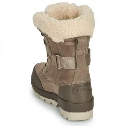 Promo 🛒 Chaussures Femme Boots Sorel TORINO II PARC BOOT Taupe 🧨 -Bottines Boutique 19931501 500 E