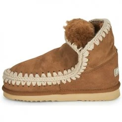 Remise ⭐ Chaussures Femme 🔥 Boots Mou ESKIMO 18 Marron ⭐ -Bottines Boutique 19942525 500 D
