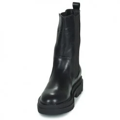 Offres 🥰 Chaussures Femme Boots Moony Mood PAULA Noir 🎉 -Bottines Boutique 19943648 500 C