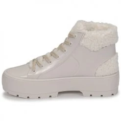 Les meilleures critiques de 👏 Chaussures Femme Boots Melissa MELISSA FLUFFY SNEAKER AD Beige/Blanc ❤️ -Bottines Boutique 19984254 500 D