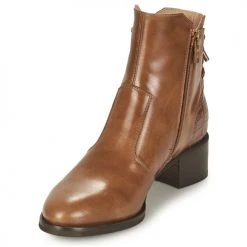 Sortie 🧨 Chaussures Femme Bottines NeroGiardini ENDIVO Cognac ⭐ -Bottines Boutique 19985081 500 C