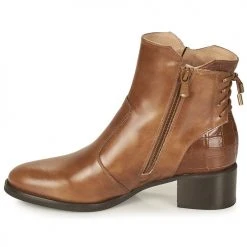 Sortie 🧨 Chaussures Femme Bottines NeroGiardini ENDIVO Cognac ⭐ -Bottines Boutique 19985081 500 D