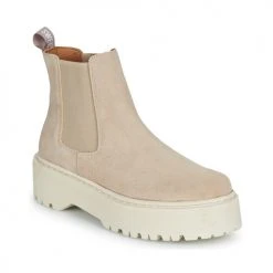 Coupon ✨ Chaussures Femme Boots Sweet Lemon NYMA Beige 🎁