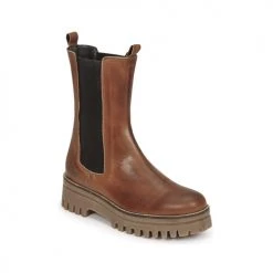 Nouveau ✔️ Chaussures Femme 🌟 Boots Sweet Lemon POLIRA Cognac 👍