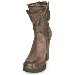 Les meilleures critiques de 🤩 Chaussures Femme Bottines Airstep / A.S.98 BLOC ZIP Marron ✨ -Bottines Boutique 20021496 500 C
