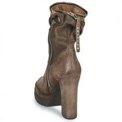 Les meilleures critiques de 🤩 Chaussures Femme Bottines Airstep / A.S.98 BLOC ZIP Marron ✨ -Bottines Boutique 20021496 500 E